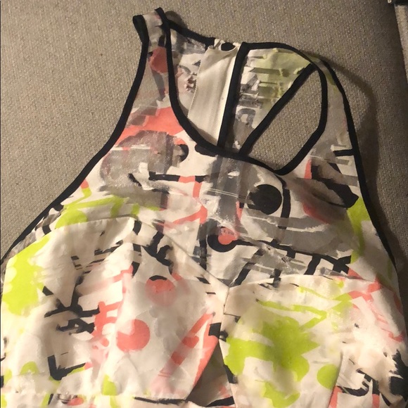 Milly Splatter Racerback Dress - Picture 4 of 14